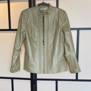 Bradley Bayou Vintage leather jacket. Size Large